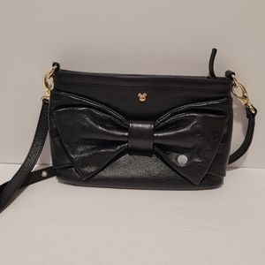 Disney Minnie bow leather crossbody bag.  2015 limited edition